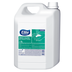 Jabón a Granel Elite Económico, bidón x 5 lts
