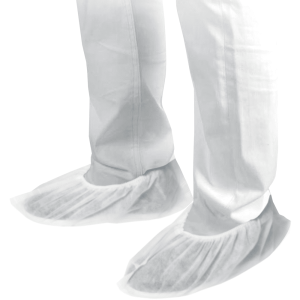 Bolsa de 100 unidades de cubrezapatos descartables blancos R&G.